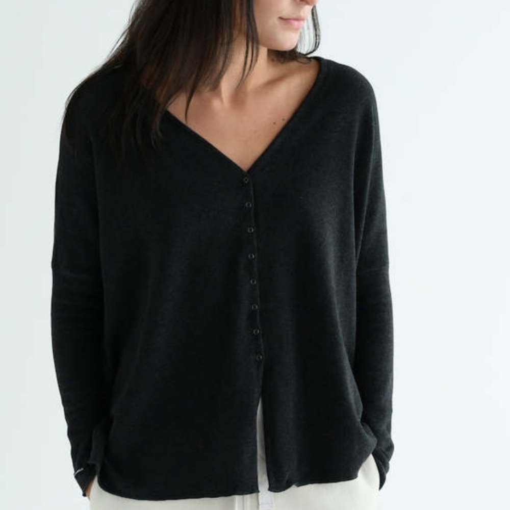 Album Di Famiglia Boxy Italian Over JP Cardigan Sweater S